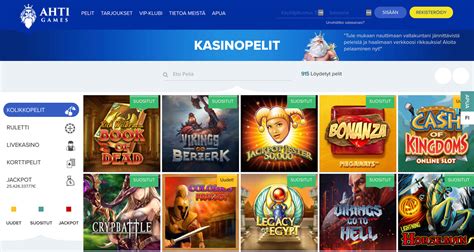 ahti games suomi|Parhaat kasinotarjoukset & bonukset pelaajille .